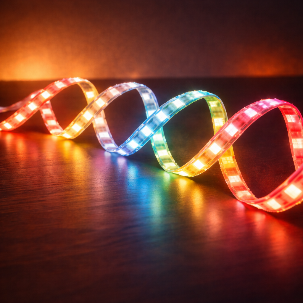 HOMESCENE Programmable RGB LED Strip (12V, 5m)