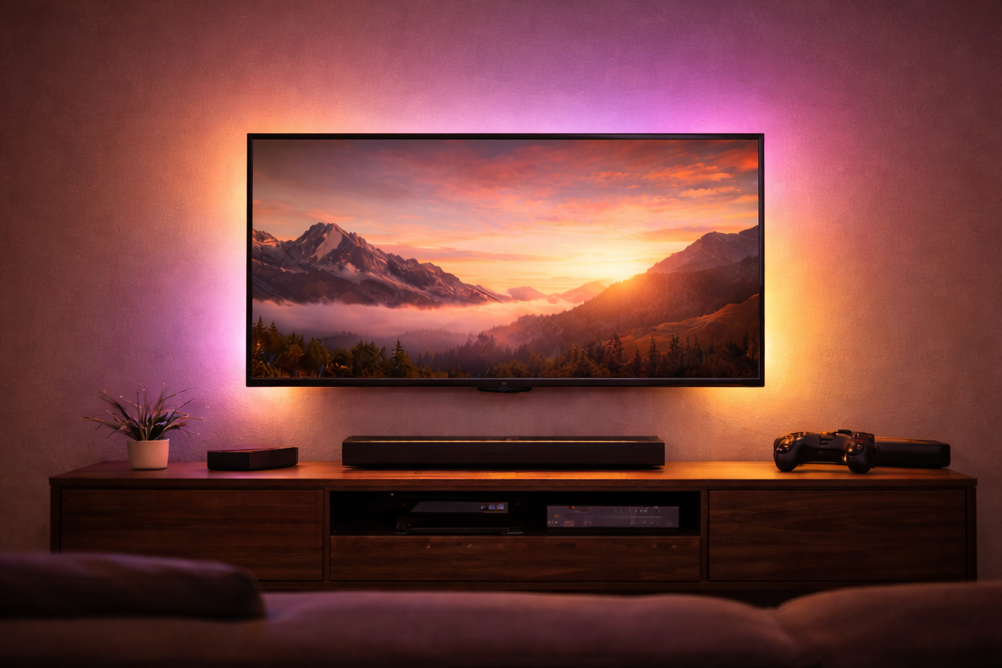 HOMESCENE Programmable RGB LED Strip (12V, 5m)